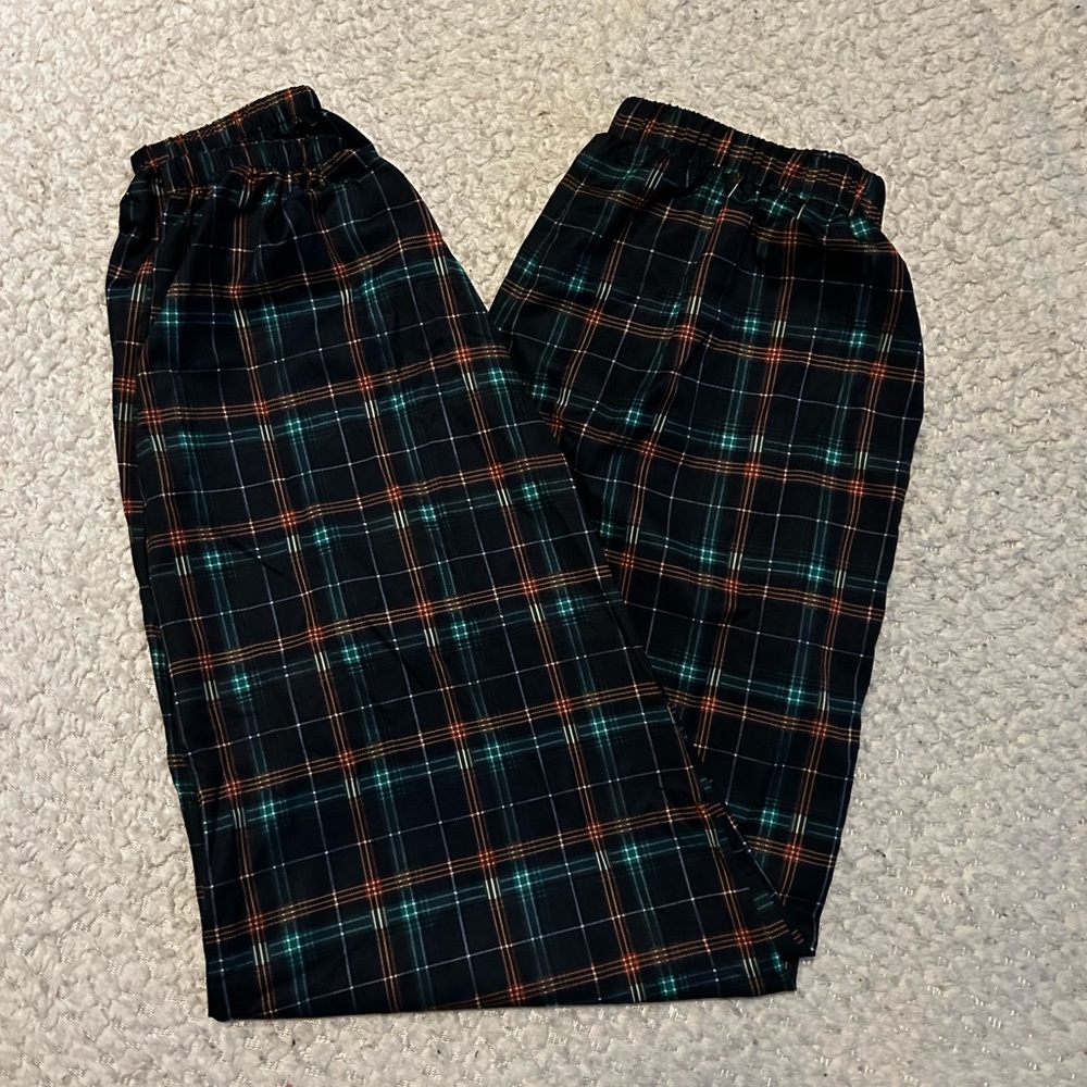 SHEIN Plaid Pants